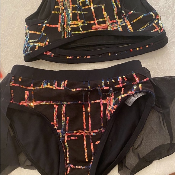 Weissmans 2 pc beautiful jazz or lyrical dance costume! - Picture 3 of 3